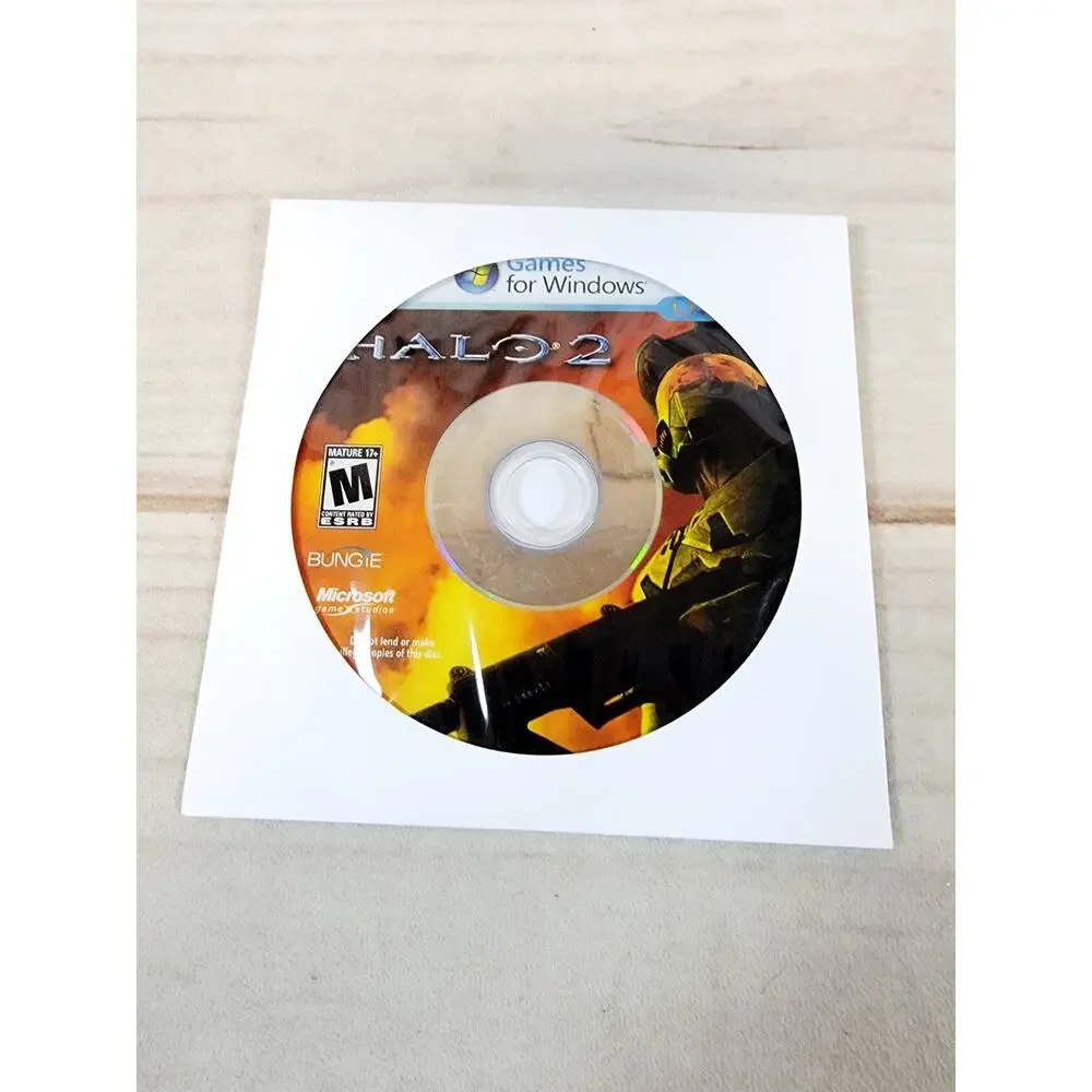 Halo 2 PC DVD Games For Windows Live Disc Only Microsoft
